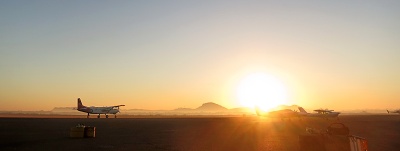 Dawn departure in Australia